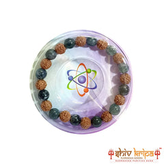 Rudraksha Gemstone Energy Bracelet