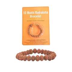 10 Mukhi Rudraksha Bracelet