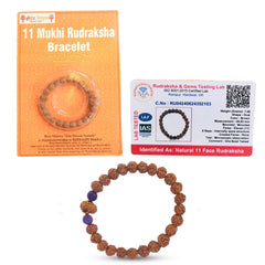 11 Mukhi Rudraksha Bracelet