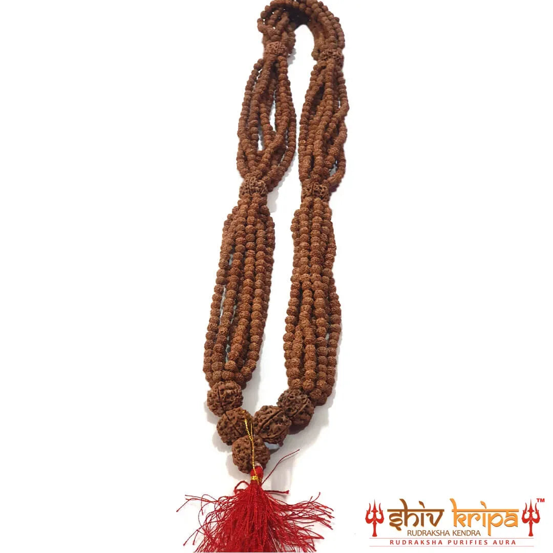 5 Mukhi Rudraksha Designer Nityanand Mala