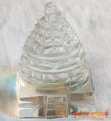 Sphatik /Rock Crystal-SHREE YANTRA