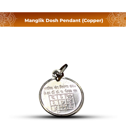 Manglik Dosh Pendant