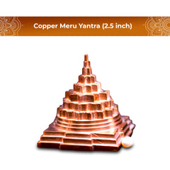 Copper Meru Yantra 2.5 Inch