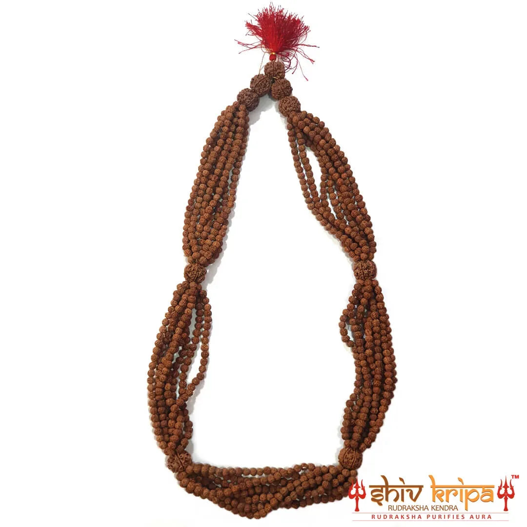 5 Mukhi Rudraksha Designer Nityanand Mala