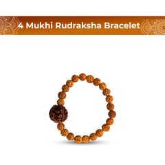 4 Mukhi Rudraksha Bracelet