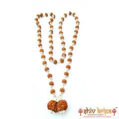 Gauri Shankar 5 Mukhi Rudraksha Mala