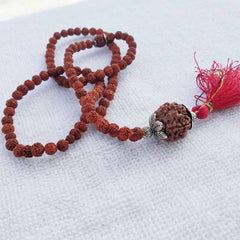 Real 5 Mukhi Rudraksha Mala Nepali