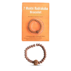 7 Mukhi Rudraksha Bracelet