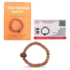 7 Mukhi Rudraksha Bracelet