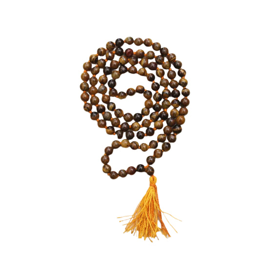 Real Tiger Eye Mala