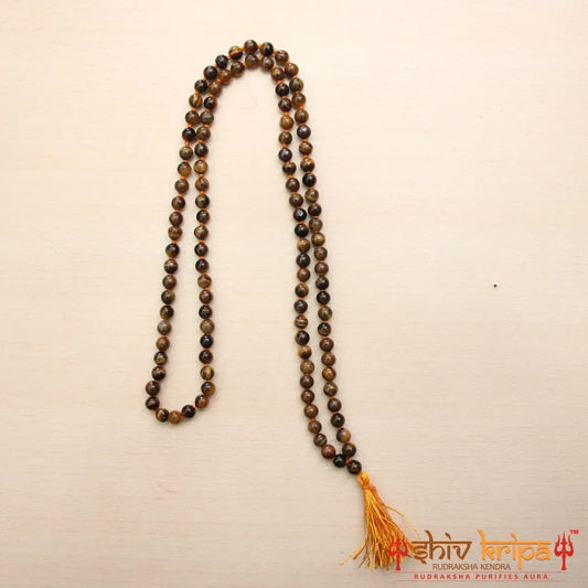 Real Tiger Eye Mala