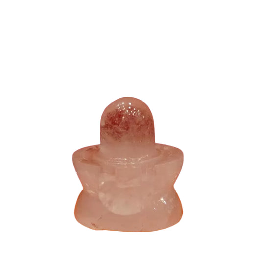 Natural Rock Quartz (Sphatik) Shivling