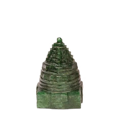 Green Jade Meru Shri Yantra