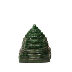 Green Jade Meru Shri Yantra