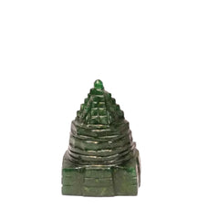 Green Jade Meru Shri Yantra