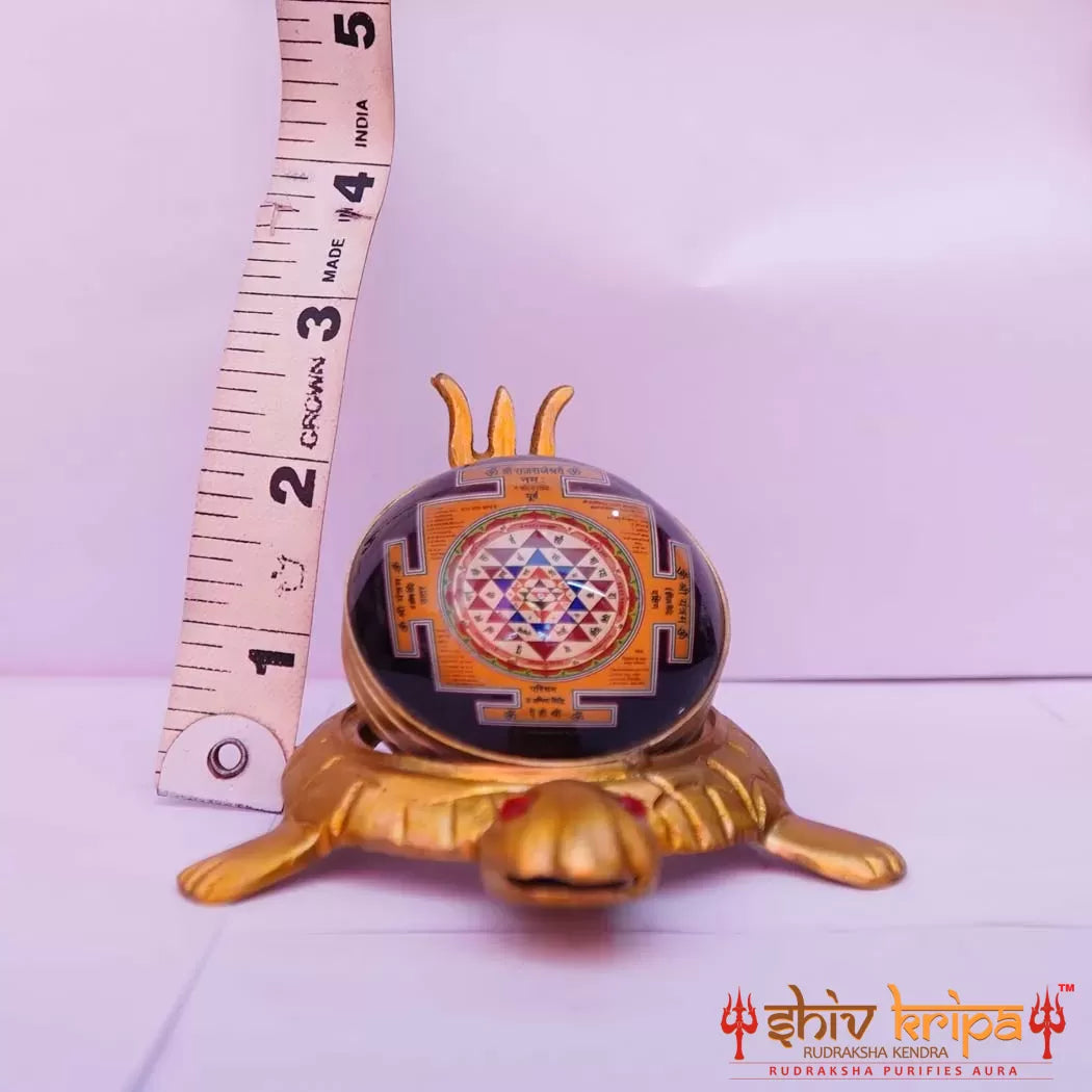 Shri Shri Yantra Temper Tortoise Yantra