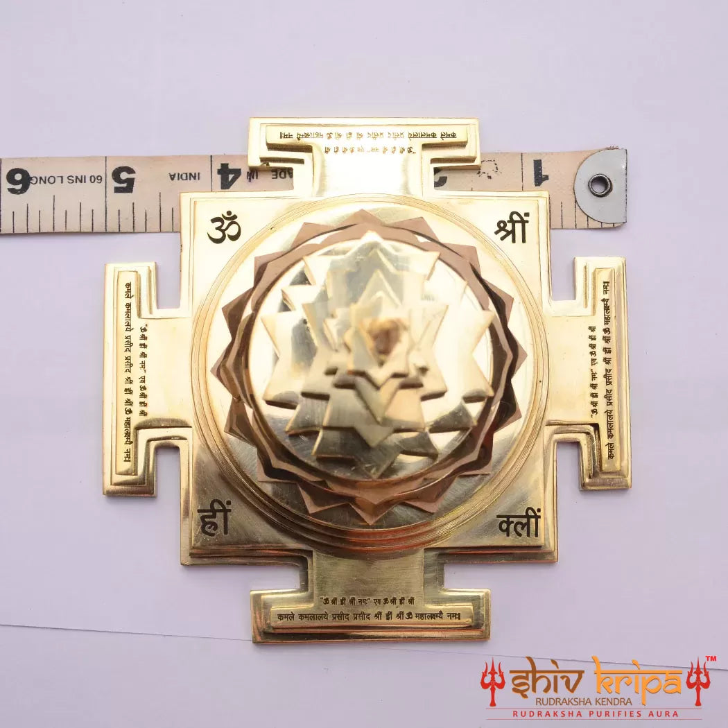 Pure Ashtdhatu Meru Shri Yantra