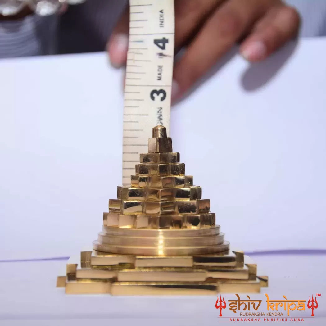 Pure Brass Meru Shri Yantra