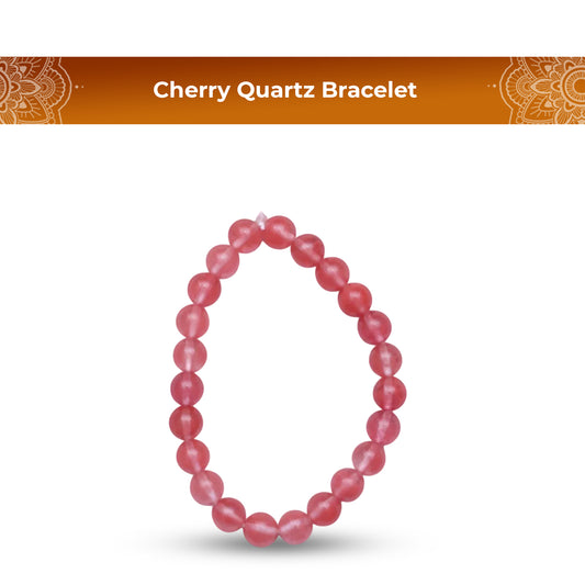 Cherry Quartz Bracelet