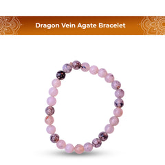 Dragon Vein Agate Bracelet