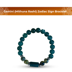 Gemini (Mithuna Rashi) Zodiac Sign Bracelet