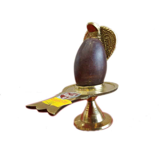 Narb-deshwar shivling with brass jalhari