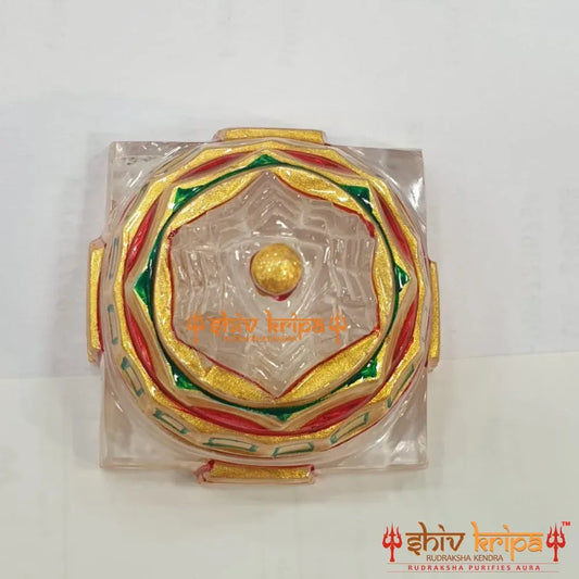 Real sphatik shri laxmi yantra ninety two gram