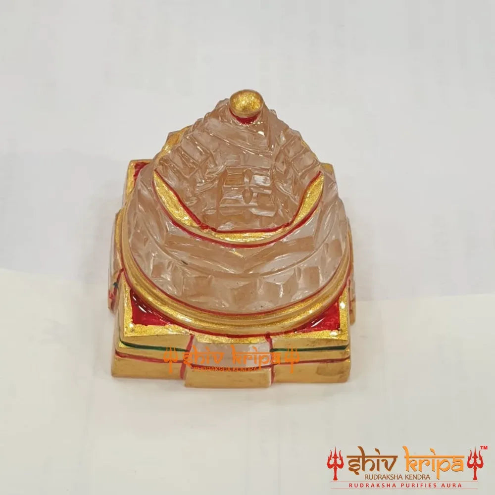 Real sphatik shri laxmi yantra Eighty Four Gram