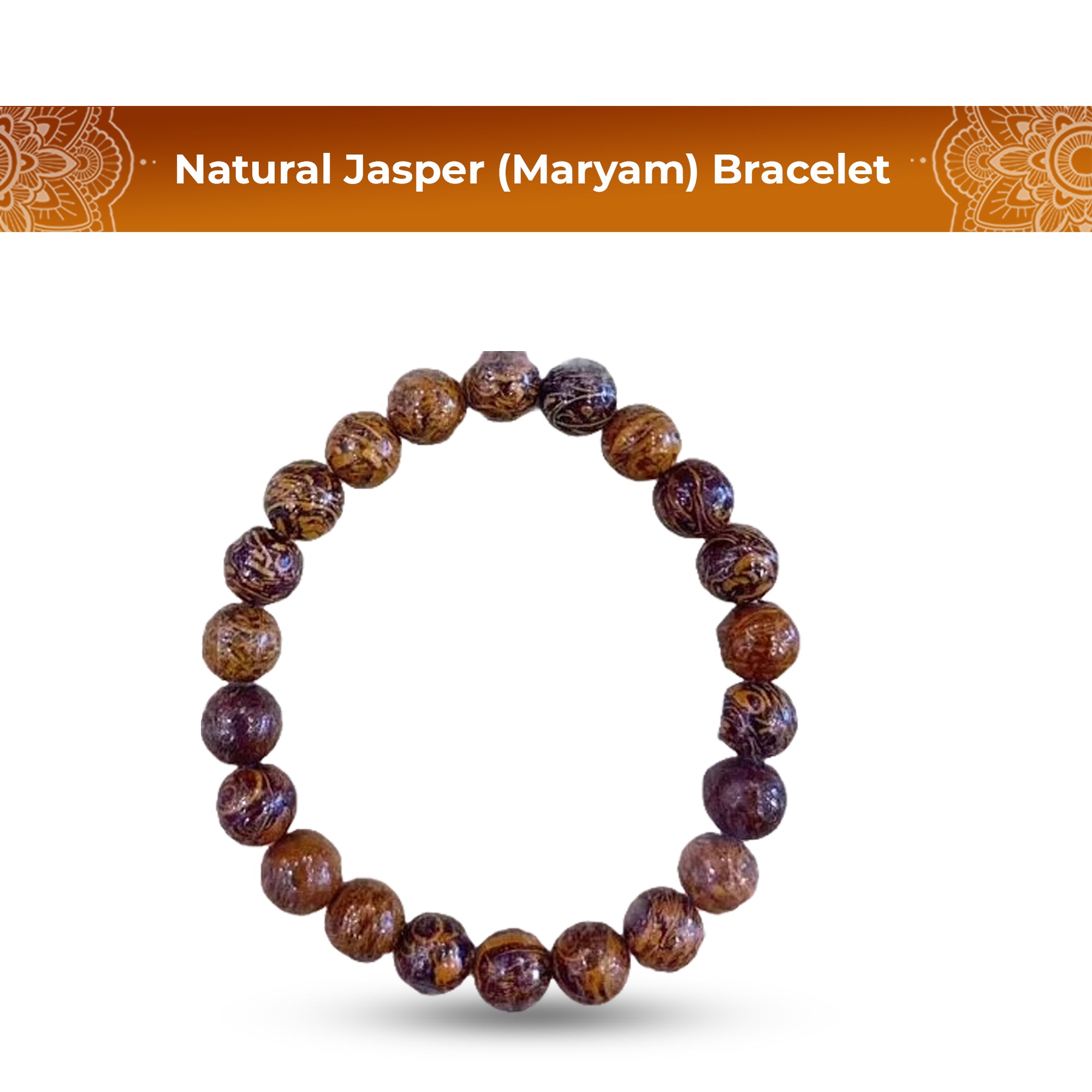 Natural Jasper (Maryam) Bracelet