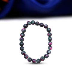 Ruby Zoisite Stone Bracelet