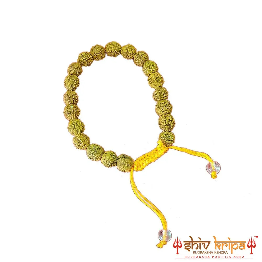 5 Mukhi Rudraksha Bracelet (Adjustable)