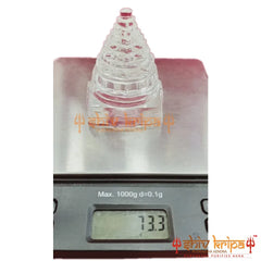 Sphatik Shri Yantra Seventy-Three-Gram