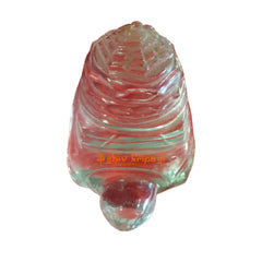 Crystal stone Shree Yantra on Tortoise one hundred fifty nine gram