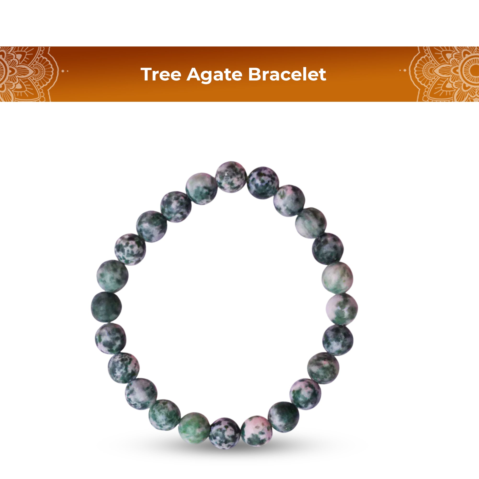 Tree Agate Bracelet