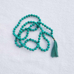 Turquoise Mala- Green Colour